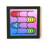 Framed Know with the Flow Art Piece (8" x 8")