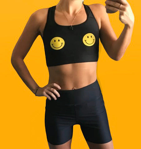 Smiley Sports Bra