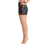 Face Your Expression Yoga Shorts