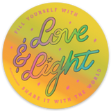 Love & Light Sticker